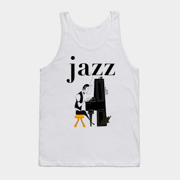 Jazz Tank Top by nickemporium1